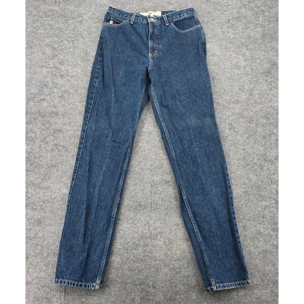 Vintage Guess Jeans Original Fit 050 Dark Wash Tapered Narrow Leg Denim 31x32